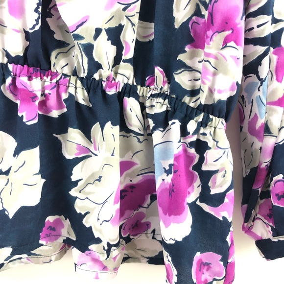 Jones New York Sport Floral Blouse - Picture 3 of 7